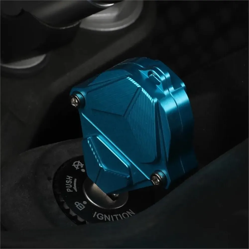 FOR CFMOTO 250SR 700CLX 400GT 650GT TR-G 650MT PAPIO 150NK 250NK 400NK 650NK Decoration Key Cover Case Shell Keyring Aluminum