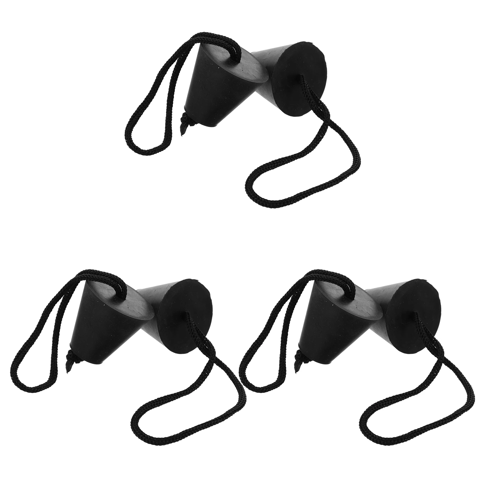 

6 Pcs Silicone Scupper Plugs Kayak Canoe Drain Canoe Drain Holes Stopper Holes Stopper Waterproof Thread Bung Boat Accessories