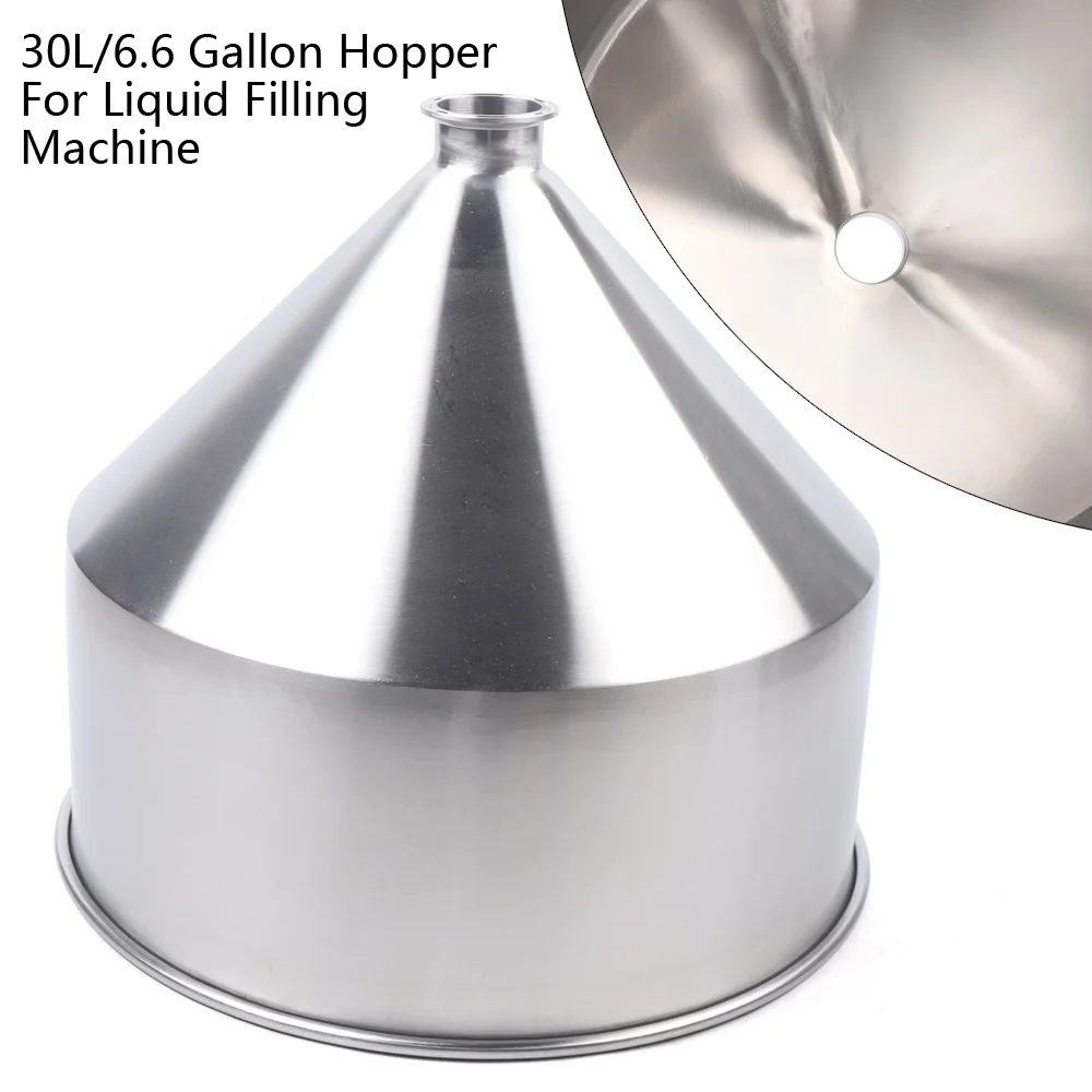 Filling Machine Hopper Liquid Paste 30L Stainless Steel