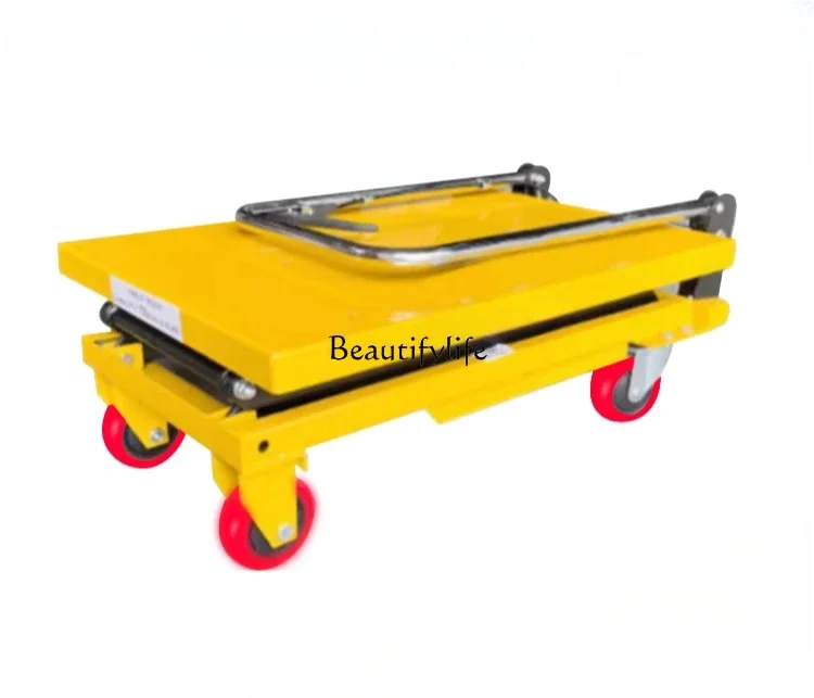 

Manual Hydraulic Lifting Platform Car Electric Lift Small Lift Trolley