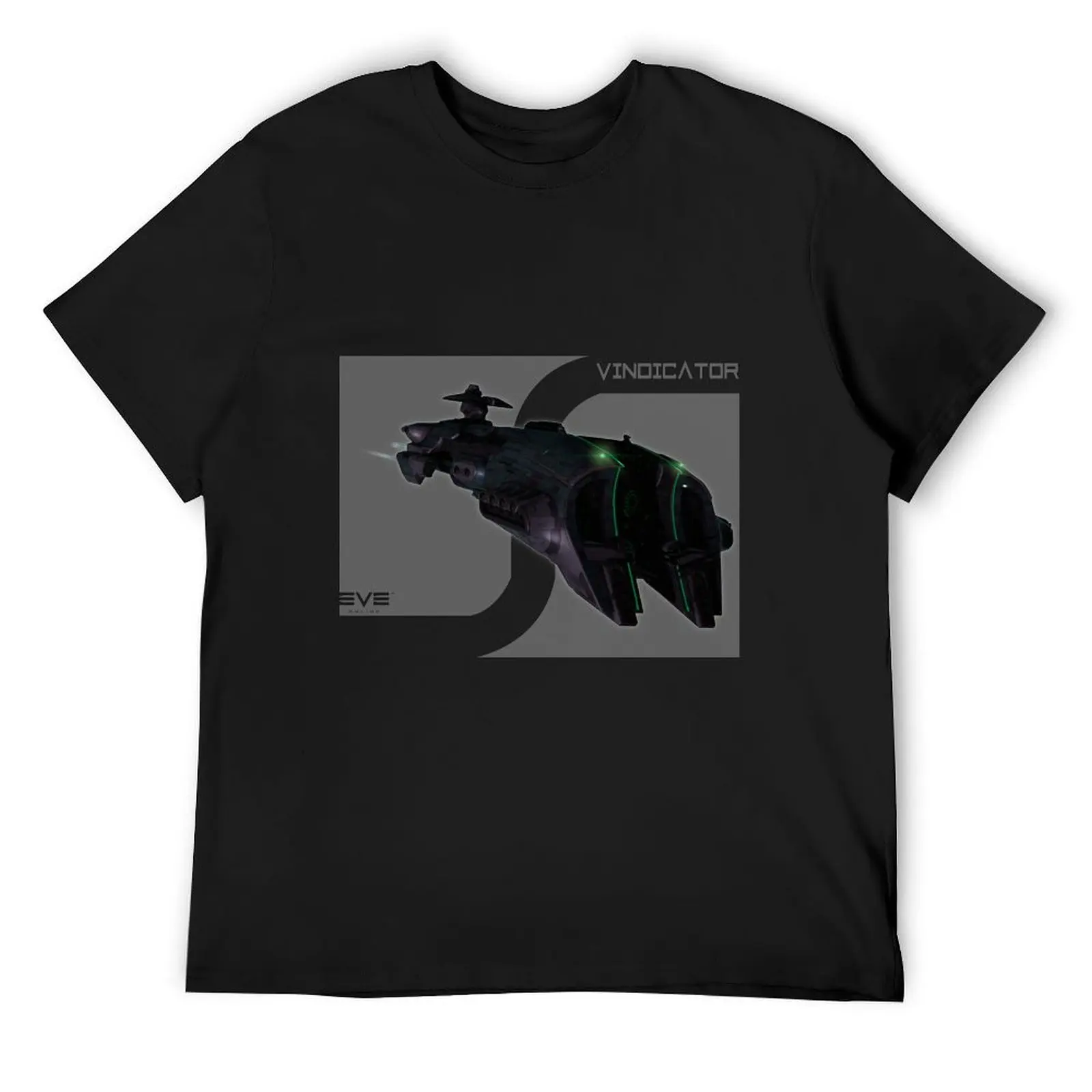 Eve online Vindicator (Angels Hex Skin) T-Shirt kawaii clothes Aesthetic clothing shirts graphic tee mens designer clothes