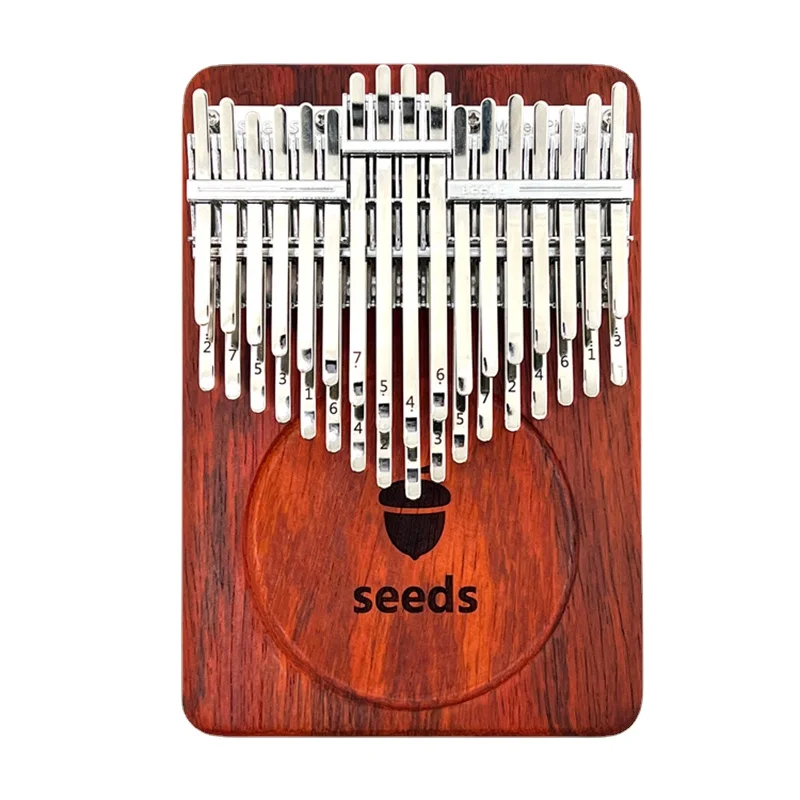 Seeds 17/21/24/34 Keys Kalimba B C Note Professional Thumb Piano Beginner Kalimba Music Keyboard Piano Musical Instruments Gifts