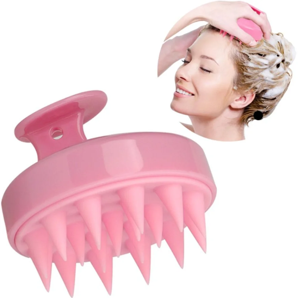 

Высококачественный мягкий массажер для кожи головы, нежная эргономичная щетка для шампуня, прочный массажер для кожи головы, уход за волосами