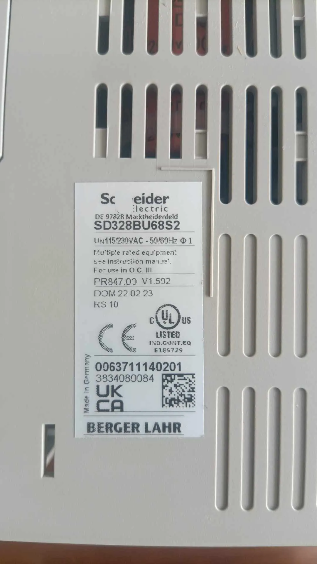 SD328BU68S2 Stepping Drive Industrial Automation Equipment for Schneider