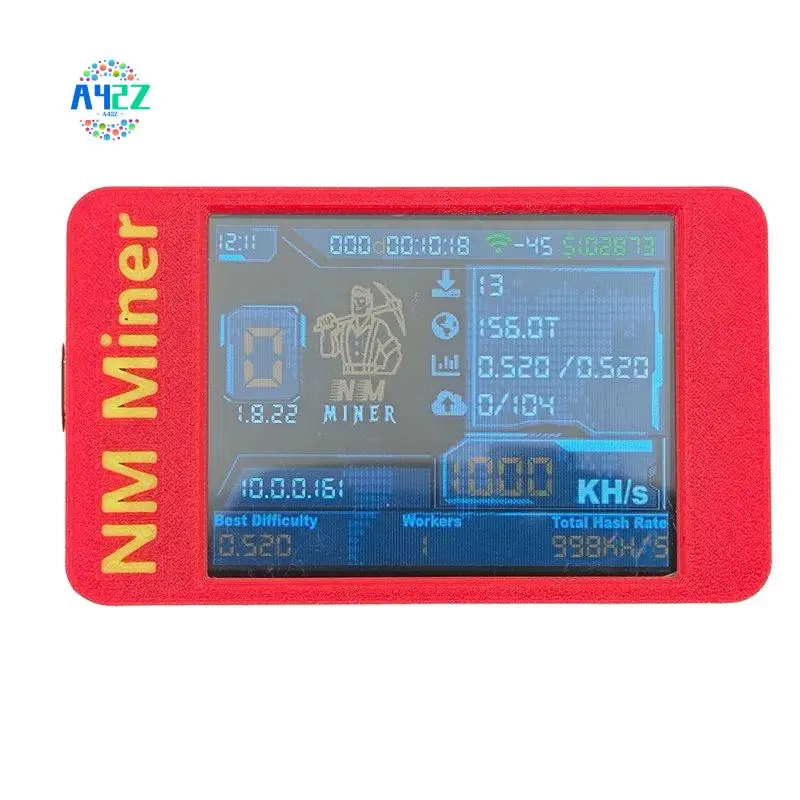 

A42Z-1002KH/S Nmminer Nerdminer PRO BTC Solo Miner 2.8 Inch Color Display Bitcoin Crypto Solo Lottery Miner Home Use BTC