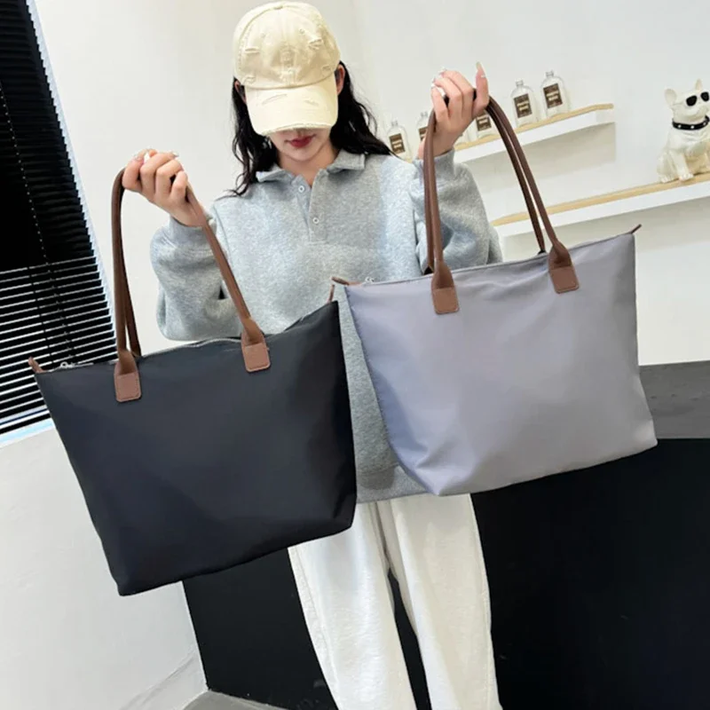 

New Large Capacity Canvas Tote Bag New Oxford Fashion Handbag New Women's Simple Shoulder Bag Female waterproof Shopping Bags
