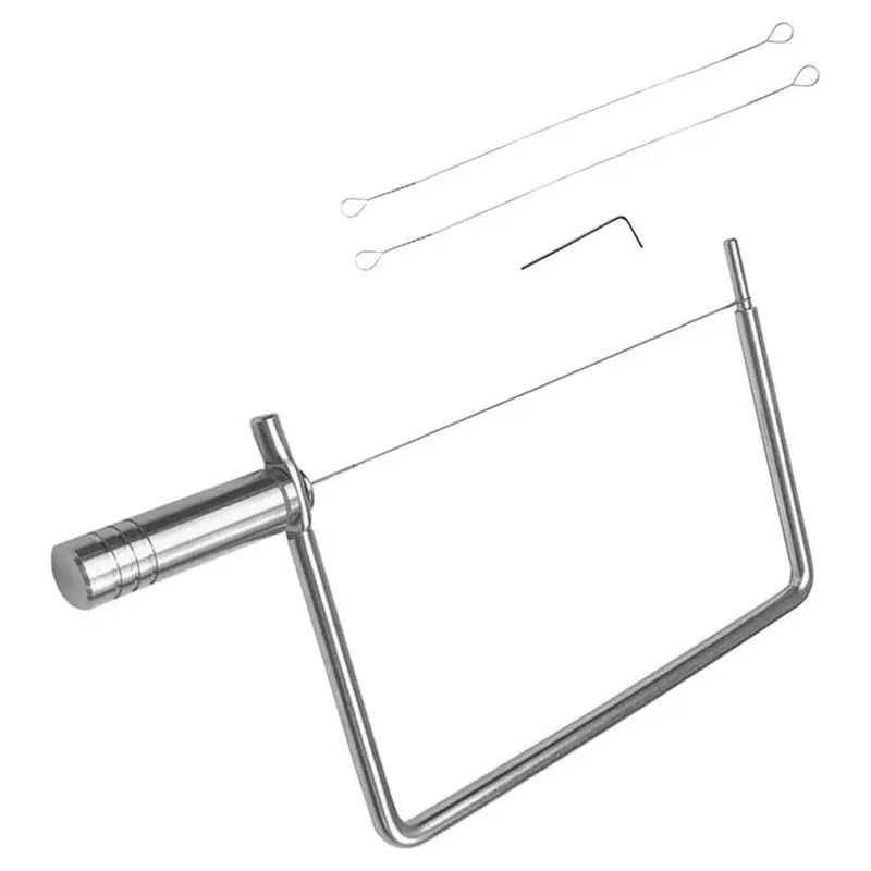 ABUG-DIY Cheese Board Kit- Stainless Steel Cheese Slicer Hardware Set With Wrench(1 Set) For Premium Quality Projects Create