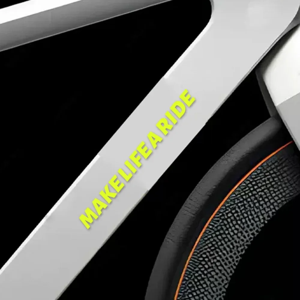 สติกเกอร์โฮโลแกรม 1 ชิ้น ลาย “Make Life A Ride” สำหรับตกแต่งรถยนต์ รถจักรยานยนต์ ตกแต่งภายนอกและเพิ่มความโดดเด่นด้วยสไตล์การขับขี่