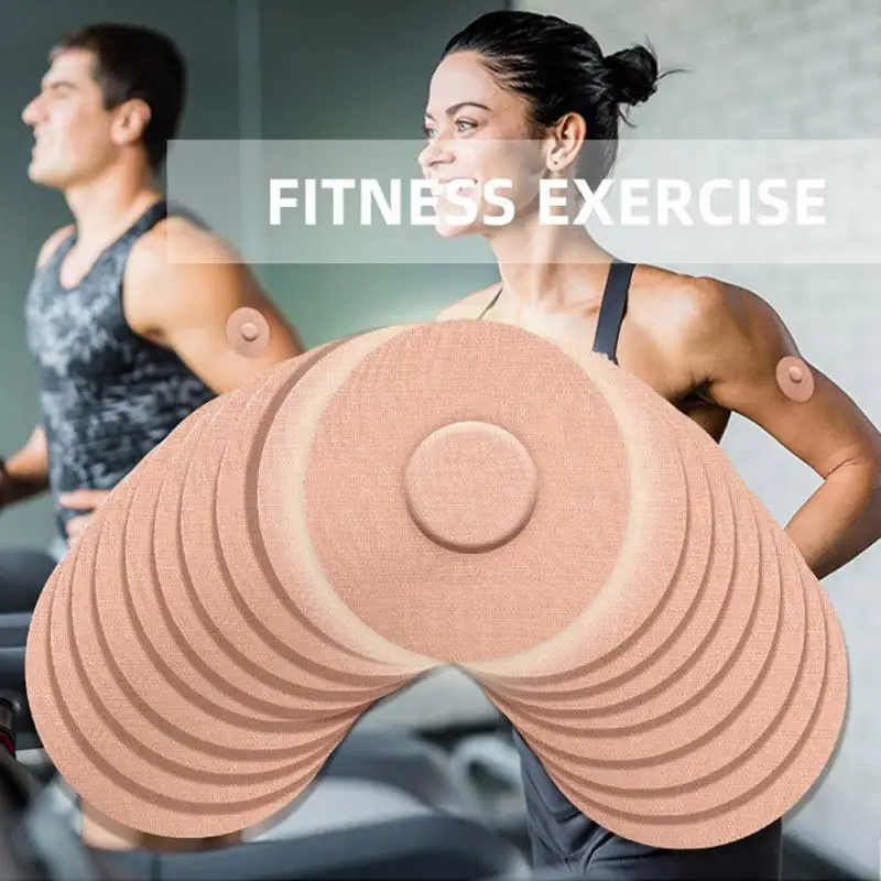 30x Waterproof Sensor Patch Self-Adhesive Sticker Face Body Breathable Sweat-Absorbing Sports Patch Cover Overpatch Drop ship