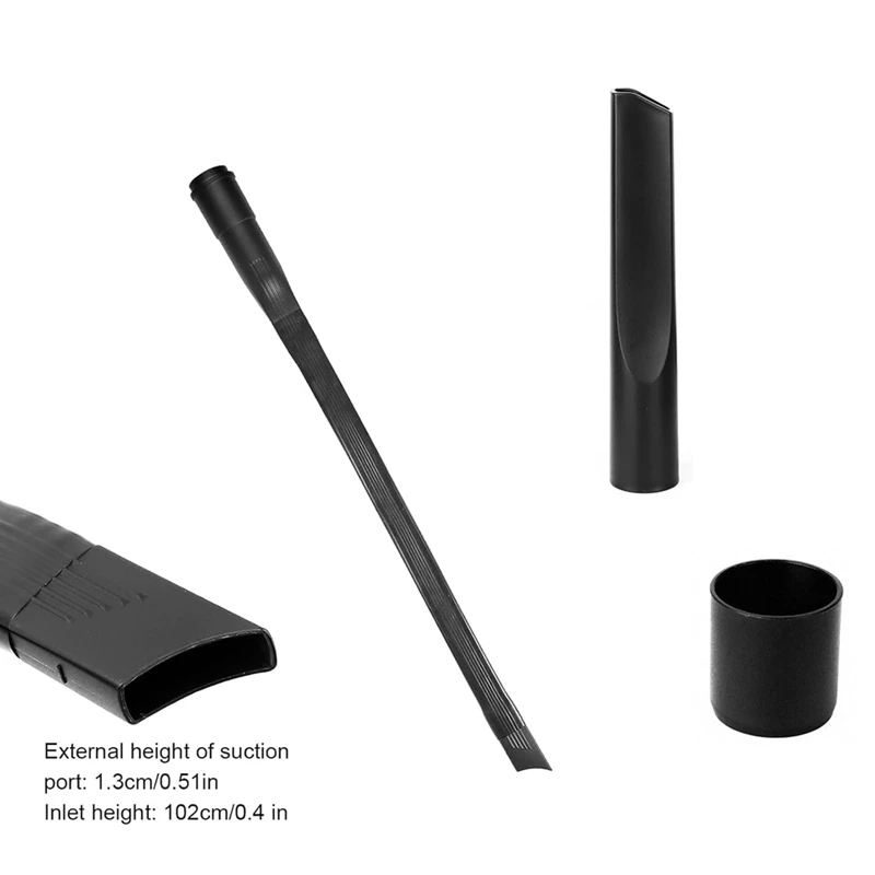 A98G-หัวฉีดรอยแยกแบบยืดหยุ่น, เครื่องมือดูดฝุ่น, อุปกรณ์เสริมหัวฉีดส่วนต่อขยายหัวฉีดแบบแบนยาว