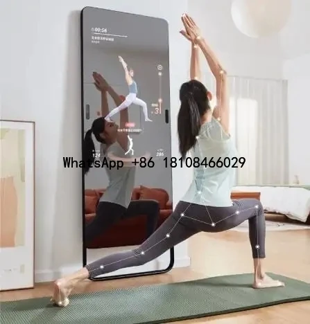 

43inch Home Fitness Use Magic Make up Mirror Android WiFi Touch Smart Mirror Gym Lcd Advertising Video Music Display