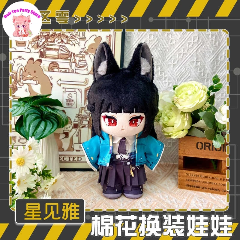 

Игра Hoshimi Miyabi Zenless Zone Zero Kawaii Рисунок Плюшевая Кукла Хлопковое Тело Косплей 20 см Одежда Наряд Мягкие Игрушки