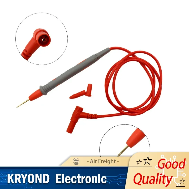 1 Pair Universal Probe Test Leads Needle Tip For Digital Multimeter Multi Meter Tester 20A