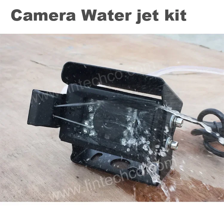Premium Quality IP69K Dust Proof Backup Camera Truck With Water Jet Car Camera With Washer