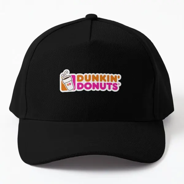 Dunkin Donuts  Baseball Cap Hat Hip Hop Mens Czapka Boys Summer Fish Casquette Solid Color Women Casual Black Outdoor Snapback