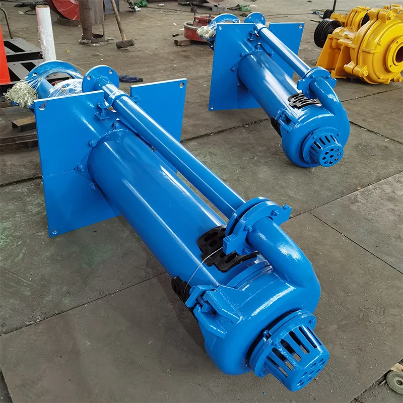 YZ Vertical Submerged Sand Suction Non Blocking Drainage Unit High Chromium Alloy Anti Corrosion Flanged Connection Pump