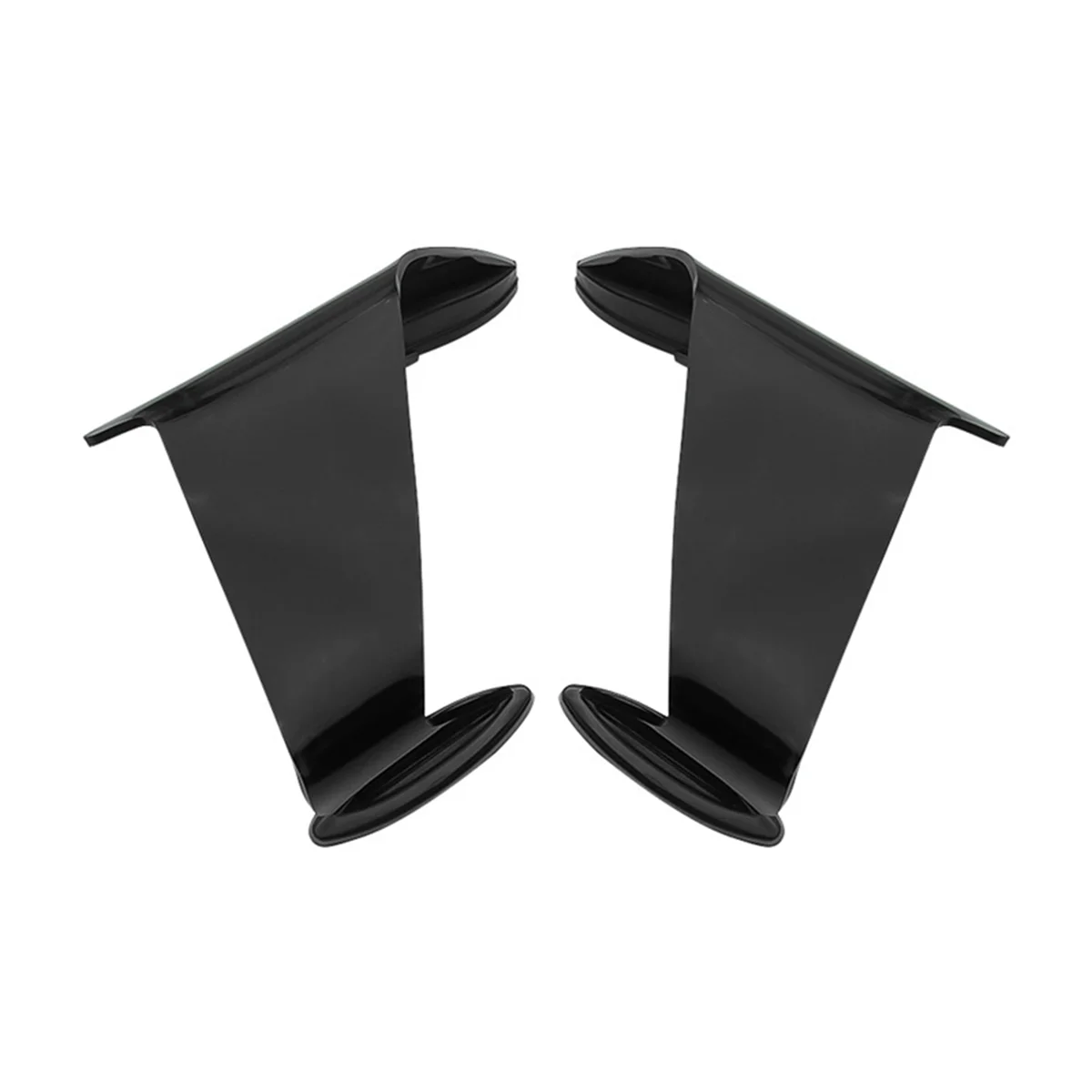 Moto Partners Vent Aile Aérodynamique Carénage pour Kawasaki ZX10R ZX-10R 2022-2024 Noir