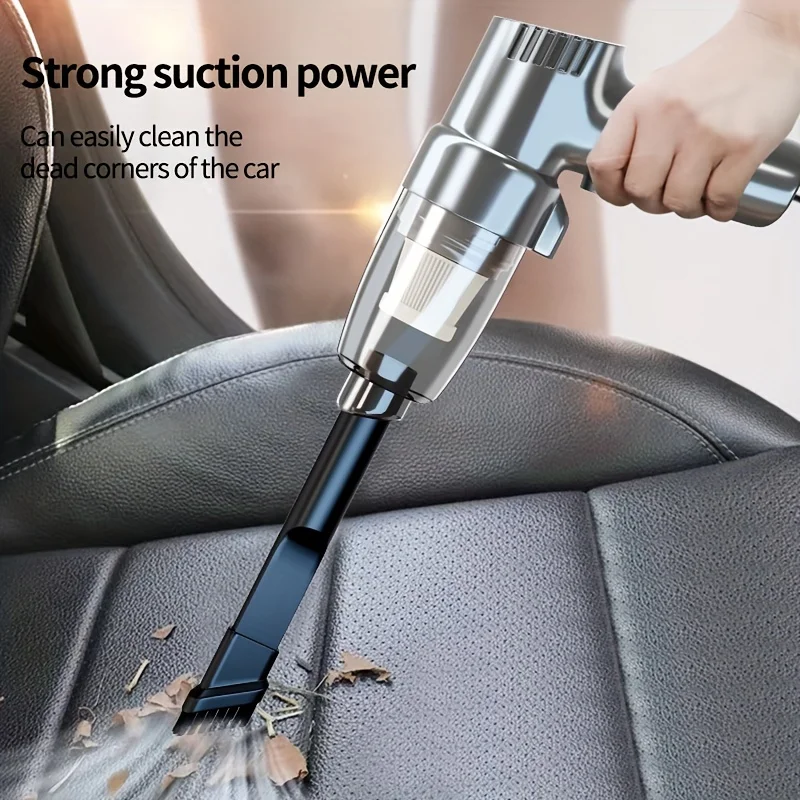 

Handheld Car Mounted Vacuum Cleaner, Super Strong, High-power, High Suction, Dry And Wet Dual-purpose Sedan, Small, Mini