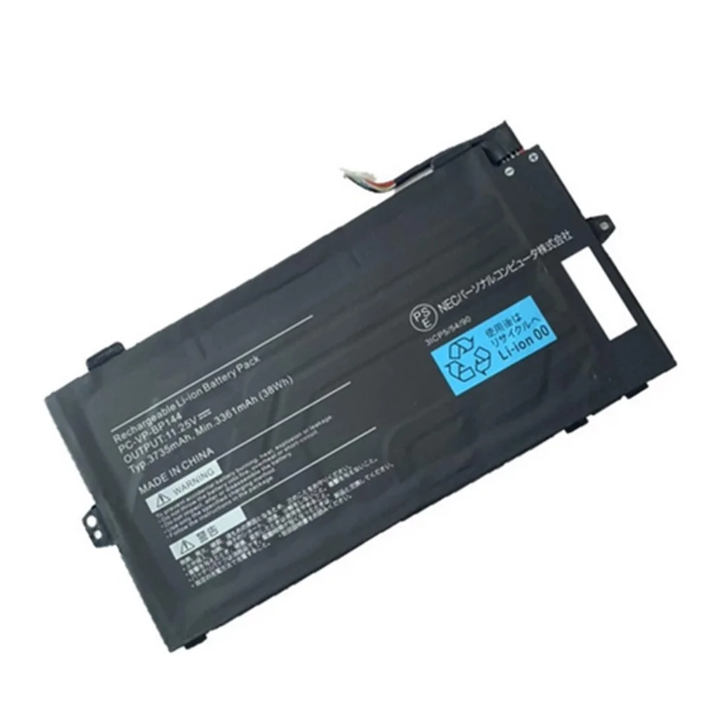 11.25V 3735mAh 38Wh PC-VP-BP144 Original Laptop Battery for NEC 3ICP5/54/90