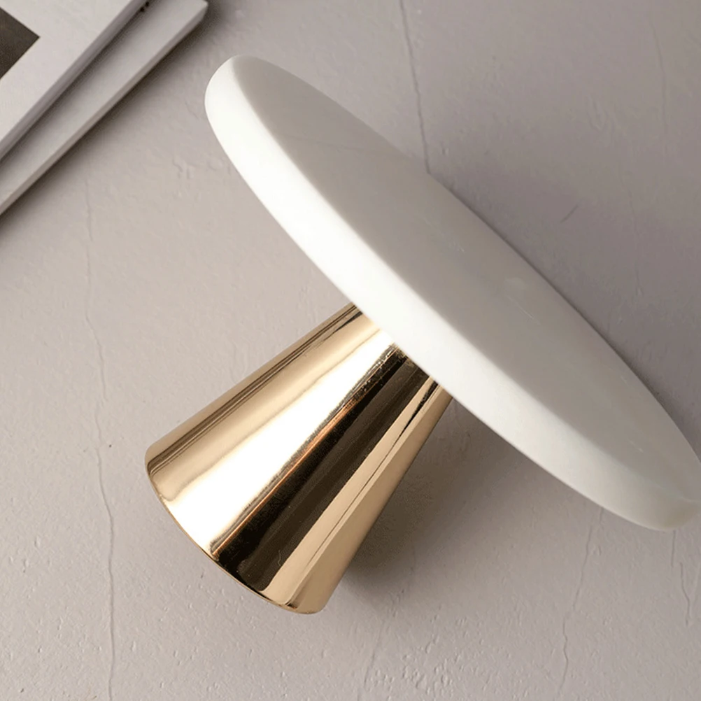 

1 шт. мраморная десертная тарелка золотисто-серого цвета, высококачественный поднос для демонстрации ювелирных изделий, решение для хранения торта, декоративный поднос для дома