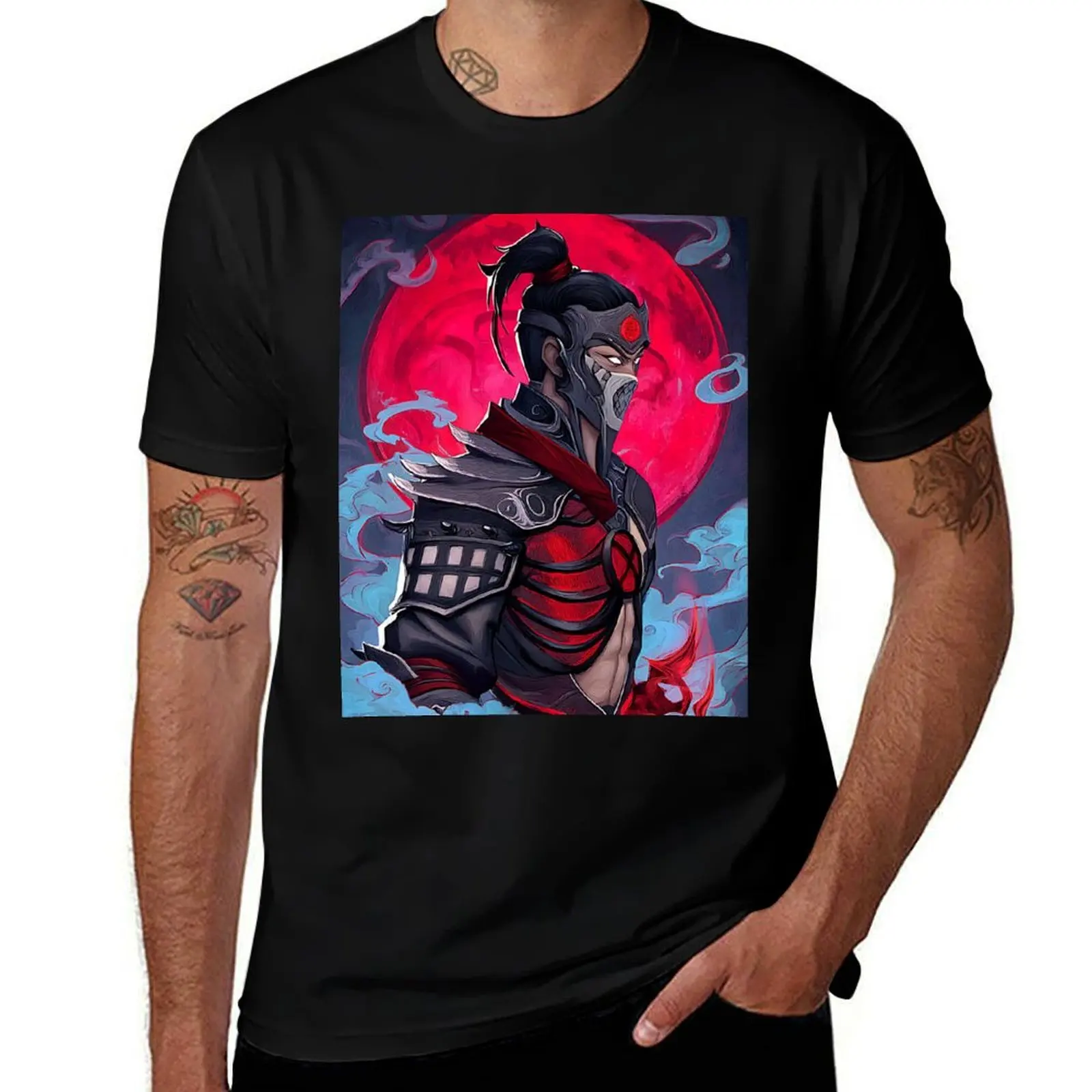 

Havik Mortal Kombat T-Shirt anime stuff graphic shirts blanks oversized t shirts for men