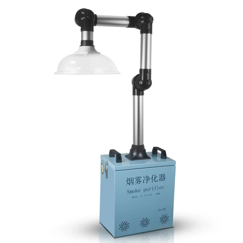 Moxibustion solder smoke purifier super adsorption force three-layer live carbon fiber filtration cycle purification