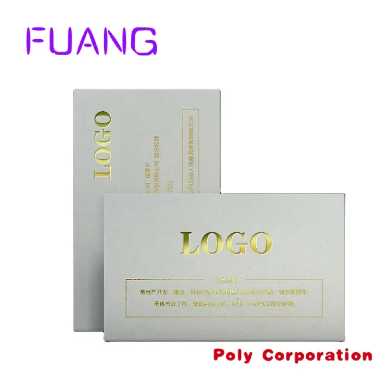 

Custom Shuoyuan Luxury custom high quality metallic foil logo business card/postcard/wedding card/thank you card