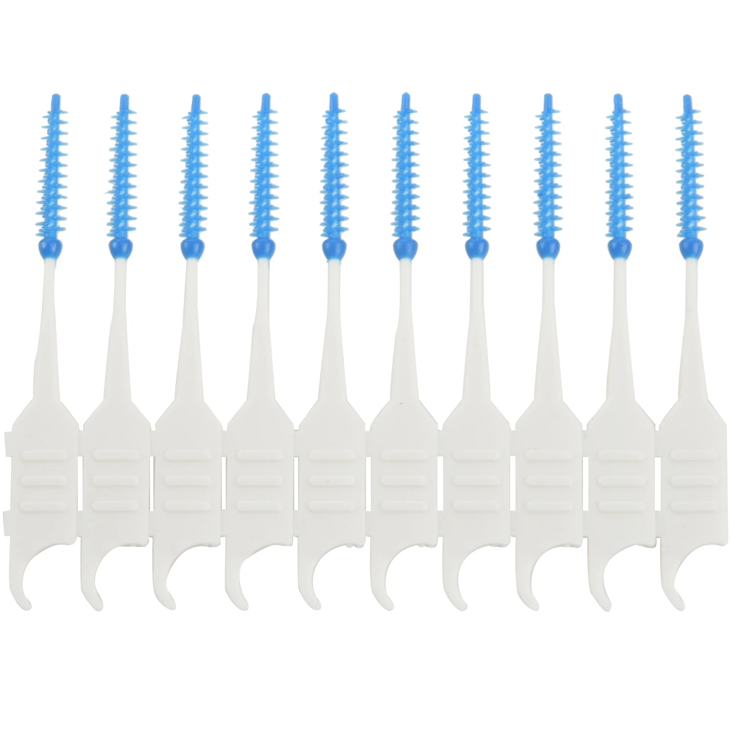 Palillos de dientes de 40 piezas, hilo Dental, cepillo Interdental, palo de Limpieza de dientes