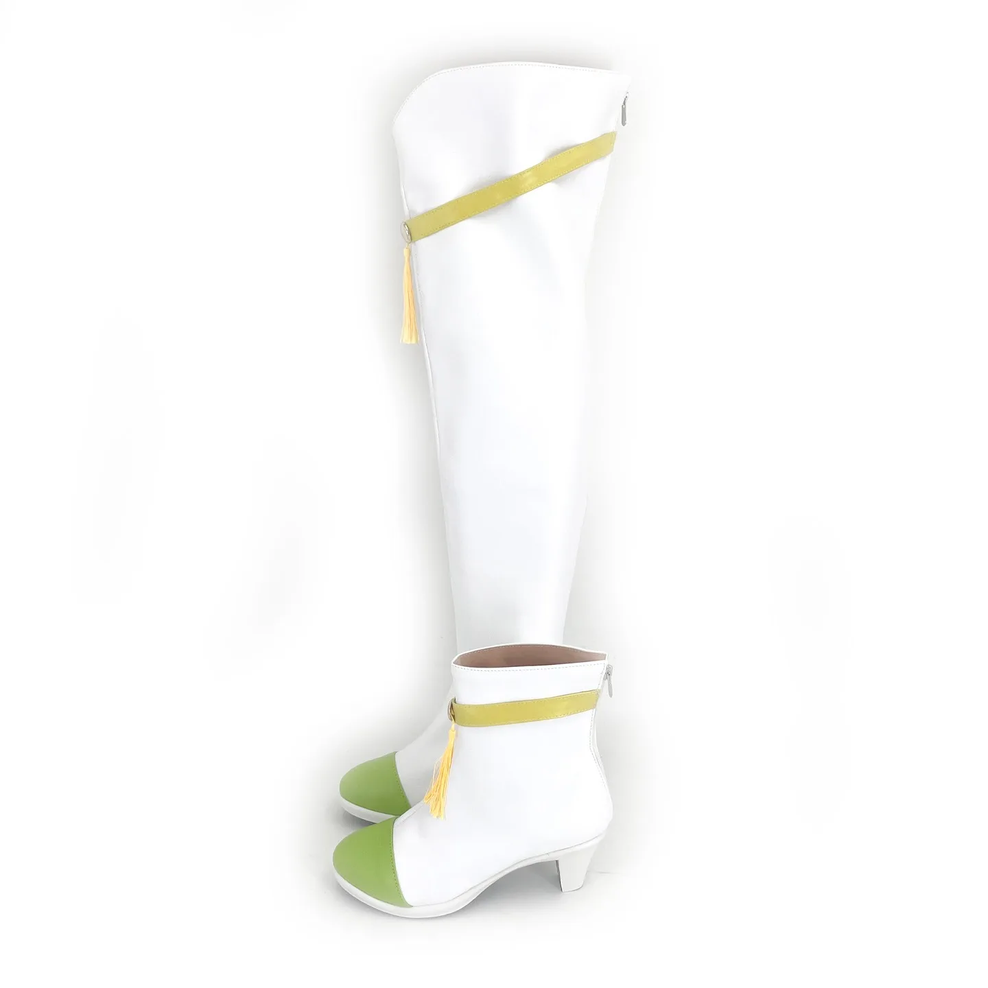 아이돌 푸리룬 코스프레 신발 할로윈 카니발 부츠 PU 가죽 신발 애니메이션 액세서리 코스프레 소품 맞춤 제작