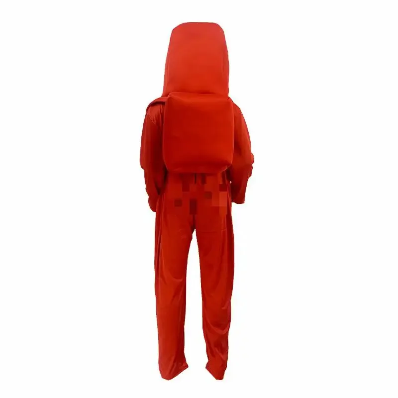 Nuevo 2025 Crewmate Impostor niños Anime juego Cosplay disfraz fiesta de Halloween traje mono ★ AA9X