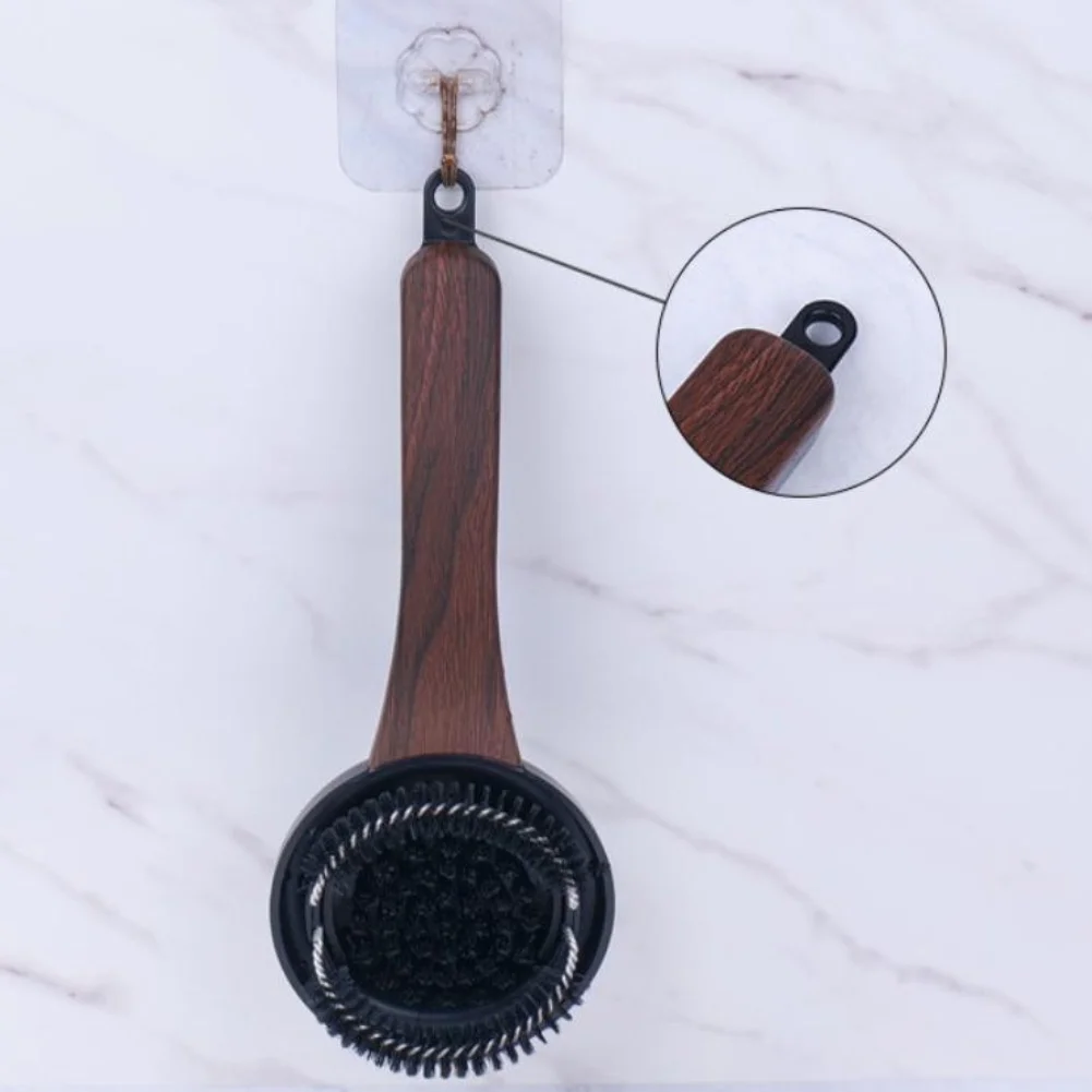 Dense Nylon Bristle Brush for Daily For Espresso Machine Maintenance Including Brew Head and Portafilter Cleaning