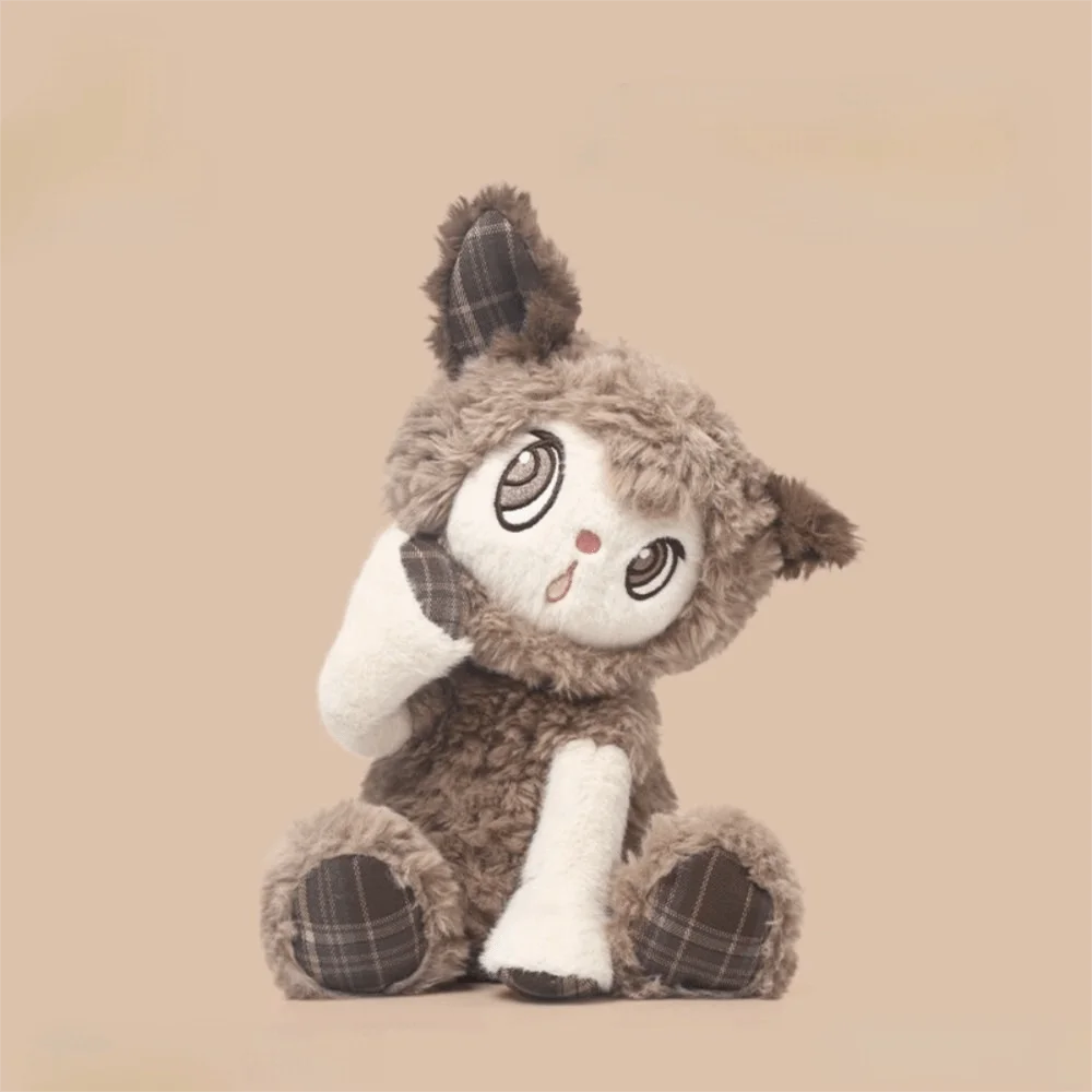 Kitten Model Black Cat Cat Cute Design Soft Material Stuffed Animal Children Gits Cartoon Gift