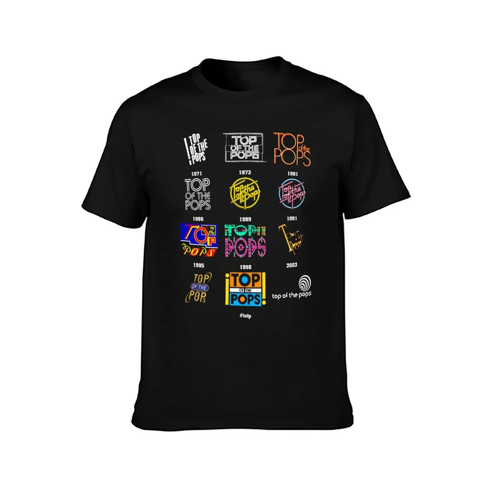 beebthings Top of the Pops eras T-Shirt Summer Casual Cotton Tee Oversized Streetwear Tops Vintage Graphic Print 100% Cotton