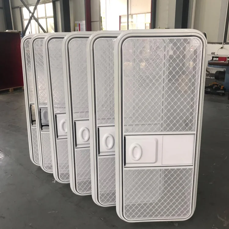 Good Price And Best Service 620X1750mm RV Entry Door With Inner Door Aluminum Frame Waterproof Rv Door