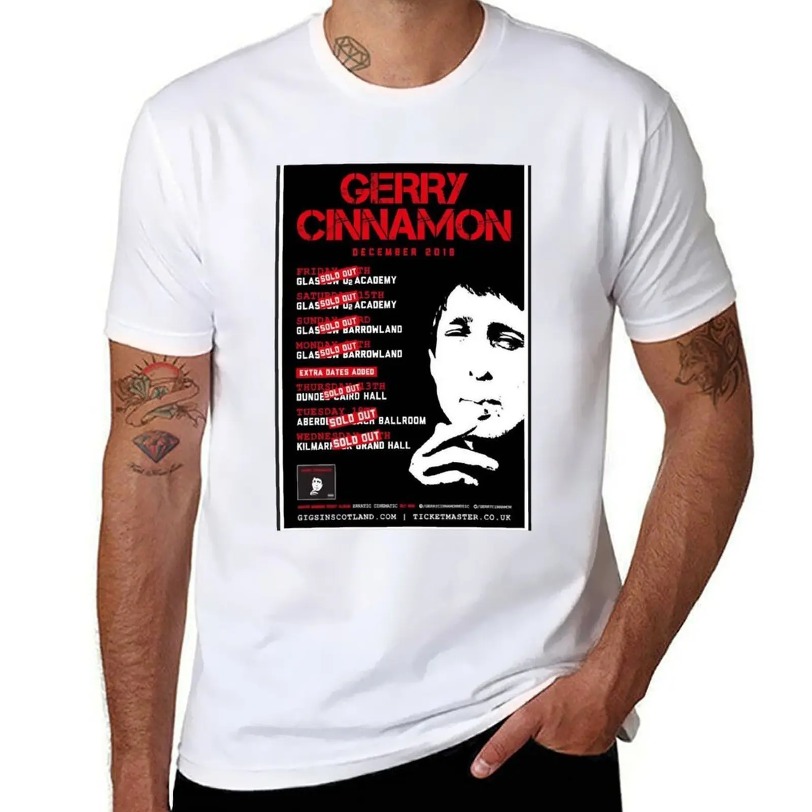 

People Call Me Copy Of Gerry Cinnamon Active Retro Vintage T-Shirt funny t shirts cotton man t shirt cotton T-Shirt
