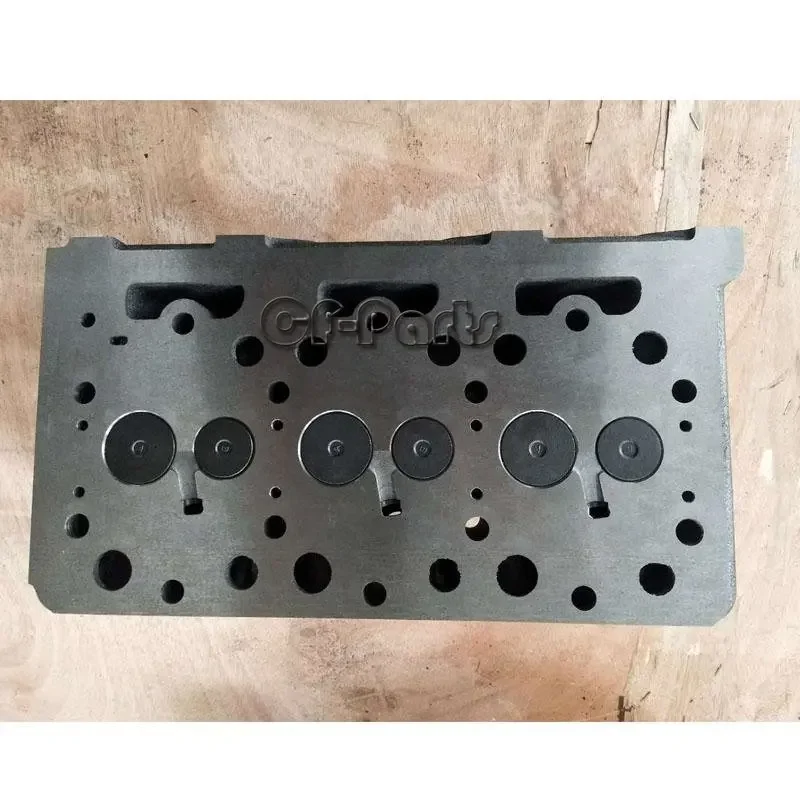 Complete Cylinder Head For Kubota K5B D1302 Engine With Full Set Valves Model 1 Small Water Window