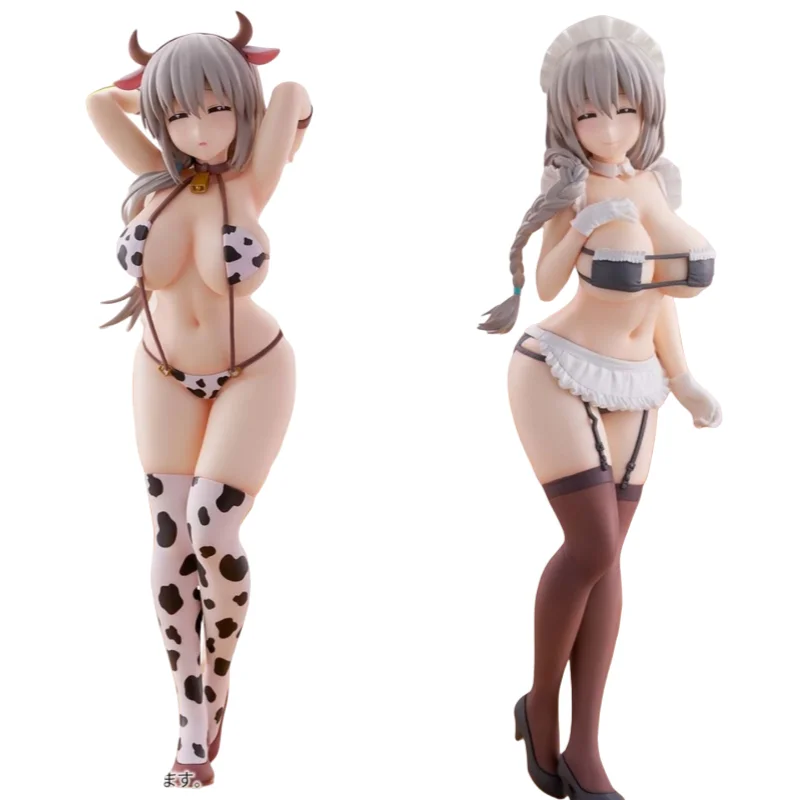 En Stock Banpresto Chan veut sortir des Figurines d'anime paillettes et Glamours Uzaki Tsuki modèle de femme de chambre jouets Wy figurines d'action cadeaux
