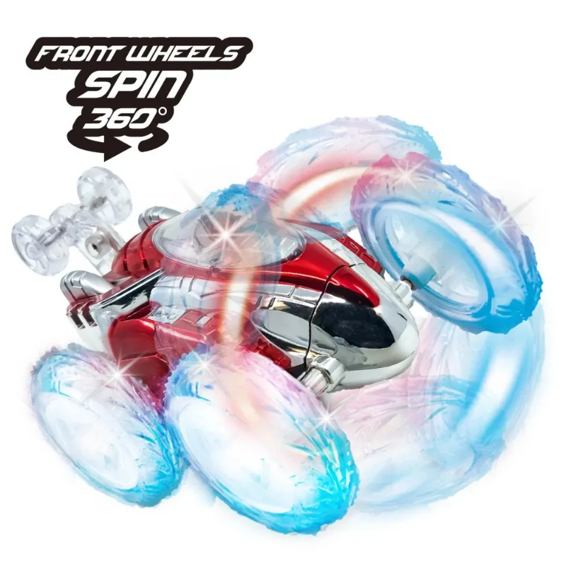 2,4G 4WD Fernbedienung Flipster Chameleon Stunt Auto mit LED-Leuchten