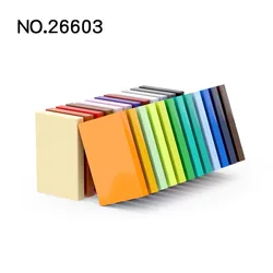 20Pcs MOC Compatible Assembles Particles 26603 Tile 2 x 3 Building Blocks Parts DIY Educational Tech Parts Creativity Brain Game