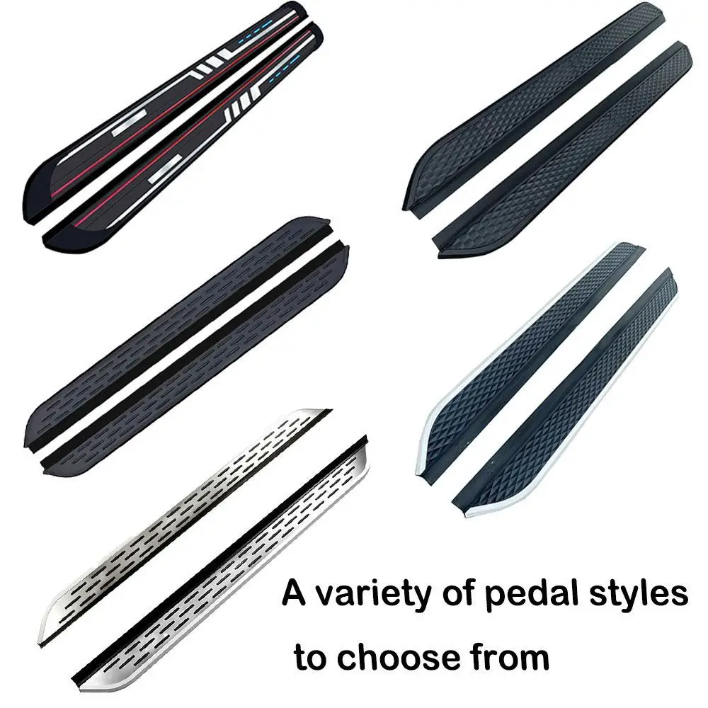 Fit for Buick Encore GX 2020-2026 2PCS Heavy Duty Side Steps Fixed Running Board Nerf Bar with Brackets