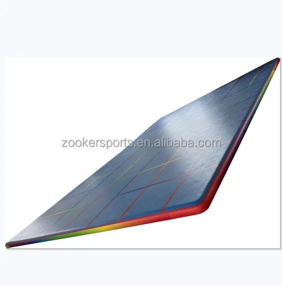 Outdoor Basketball Court Flooring Inflatable Basketball Court Air Track Trampoline Big Air Track Tumbling Mat