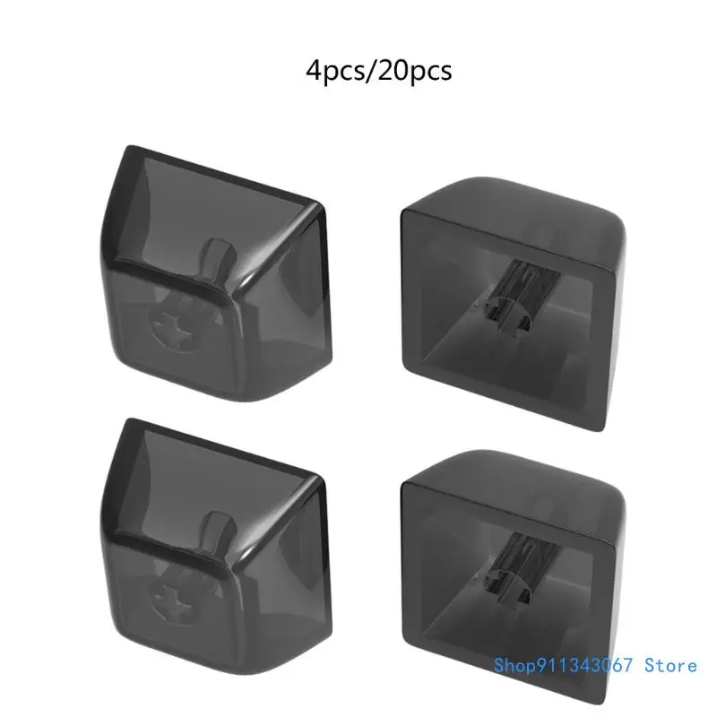 

Crystal Keycaps 1U Backlit Keycaps Transparent Layer for Mechanical Keyboard Drop shipping