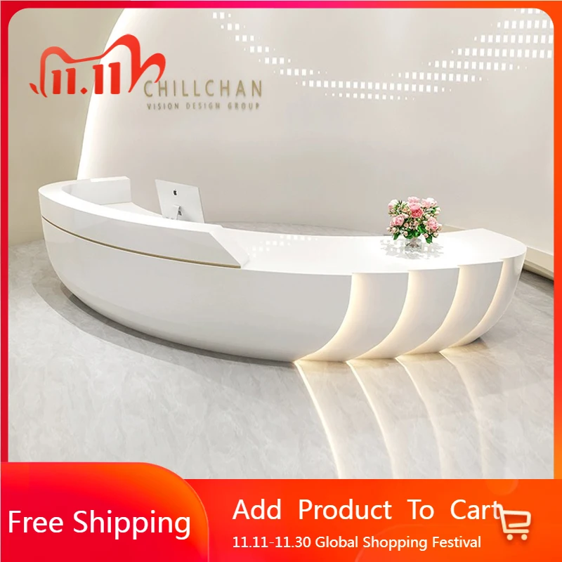 

Unique Hotel Reception Desks Welcome Long European Organizers Desks Simple Company Best Mostrador De Tienda Trendy Furniture