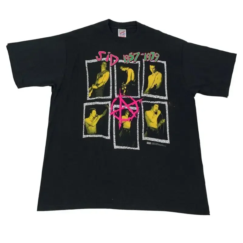 Vintage Sid Vicious '1957 1979' T Shirt Adult EF0317