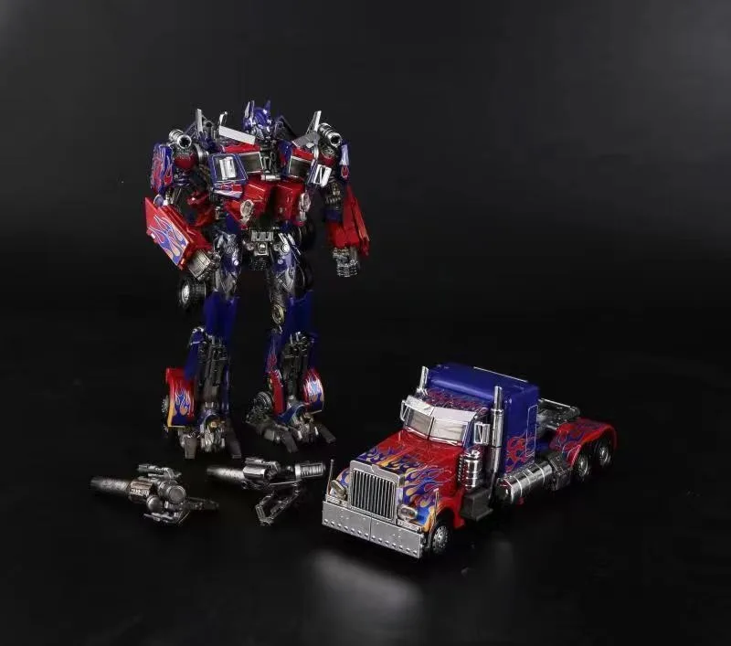 In Stock Black Apple MPM04 Optimus OP Column Alloy Toy Enlarged Edition with Abs Repair Action Figures Robot Collection Gifts