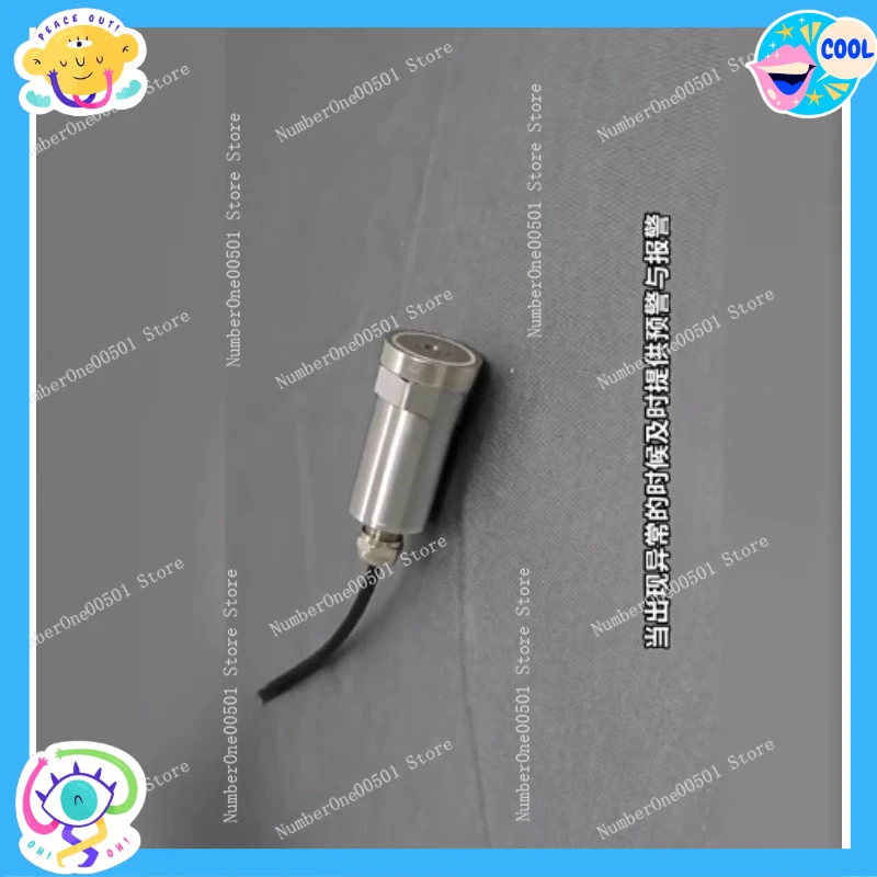 Wireless Temperature Vibration Sensor 3-Axis Vibration Monitor for Industrial Fan Motor Predictive Maintenance