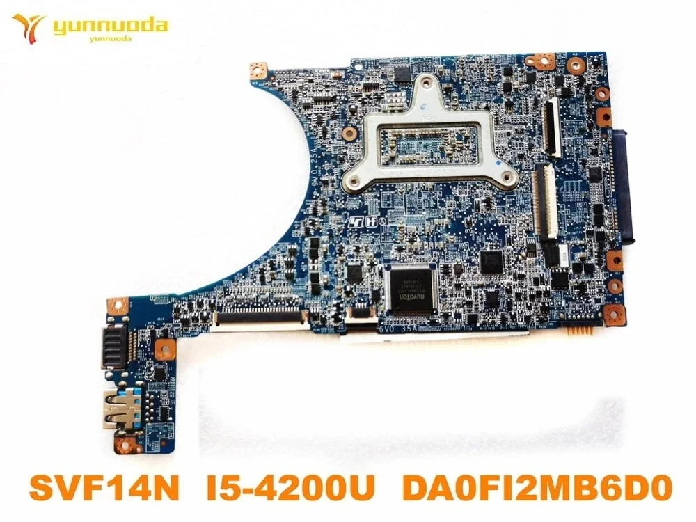 Original for SONY SVF14N laptop motherboard SVF14N  I5-4200U  DA0FI2MB6D0 tested good free shipping