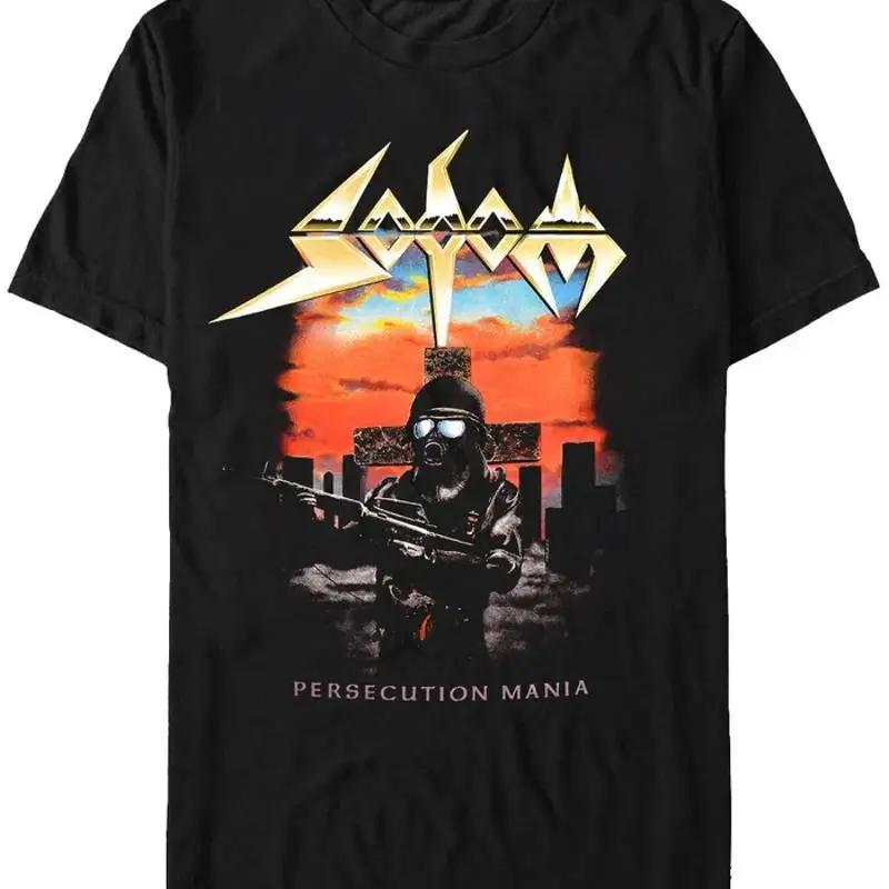 Sodom Persecution Mania Soldier Fiery City T-Shirt