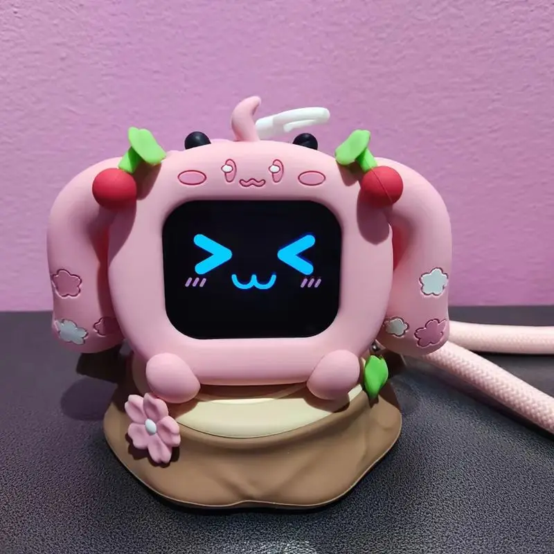 bilibili-goods-初音ミク-キューブフェイス-lcd-タッチスクリーン-tws-bluetooth-イヤホン-インタラクティブディスプレイ-ギフトボックス-誕生日プレゼント