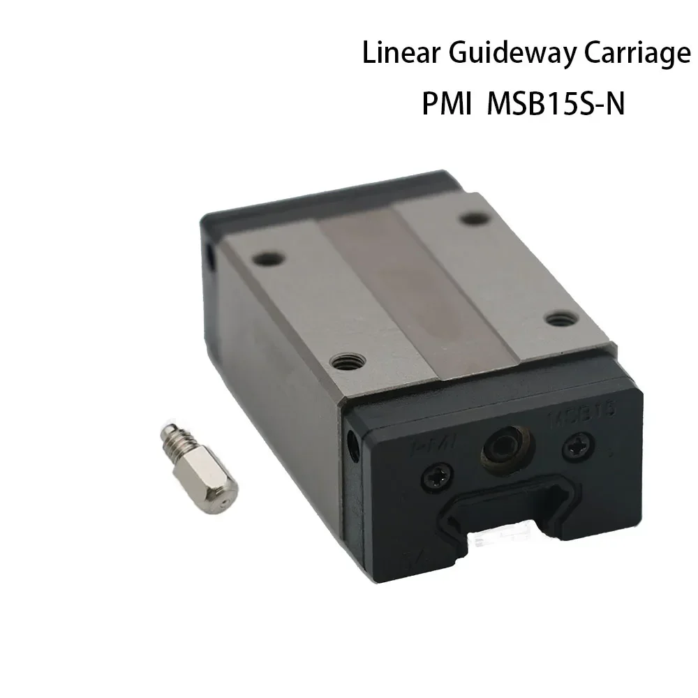 HAOJIAYI Taiwan PMI Linear Guideway Carriage Block MSB15S-N for CO2 Laser Engraving Cutting Machine